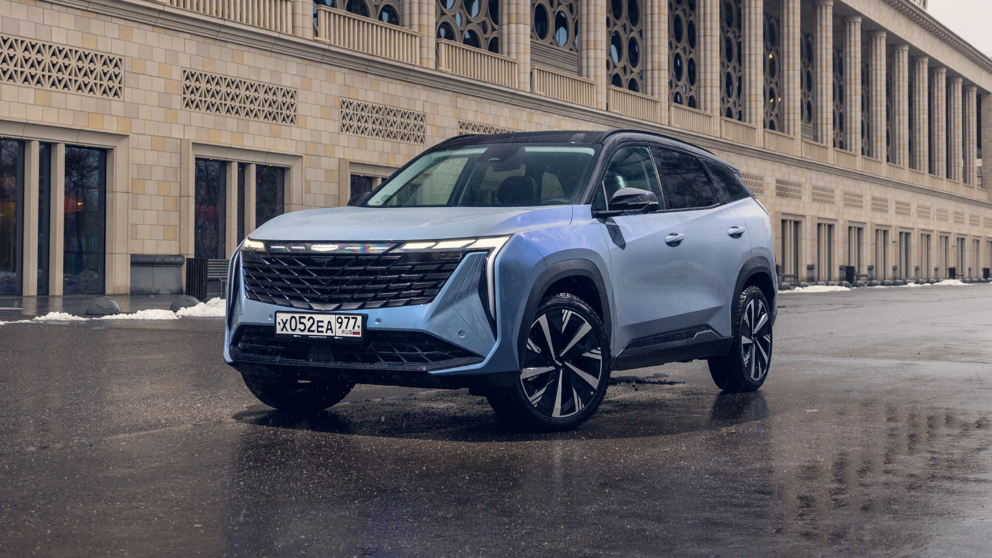 Самый первый тест нового Geely Atlas в 7 главных фактах