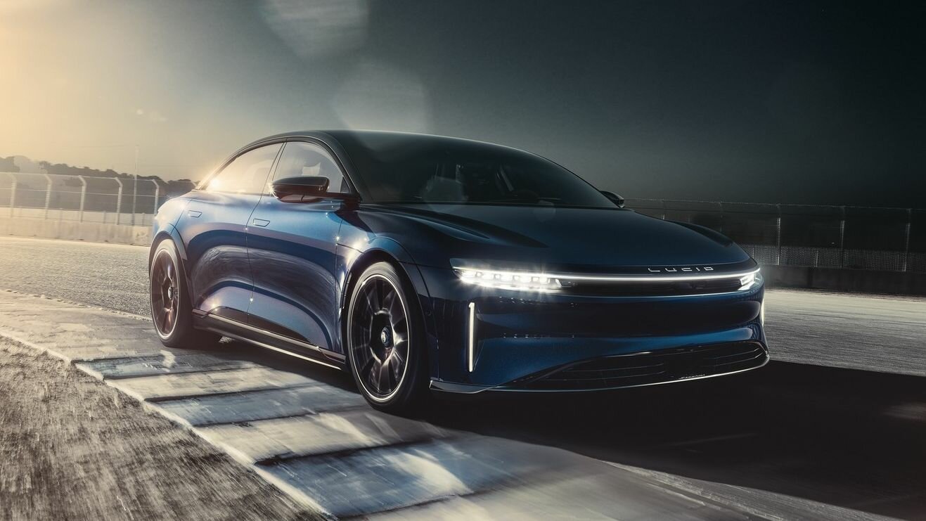 Электрокар Lucid Air Sapphire дебютировал в статусе мощнейшего седана в мире