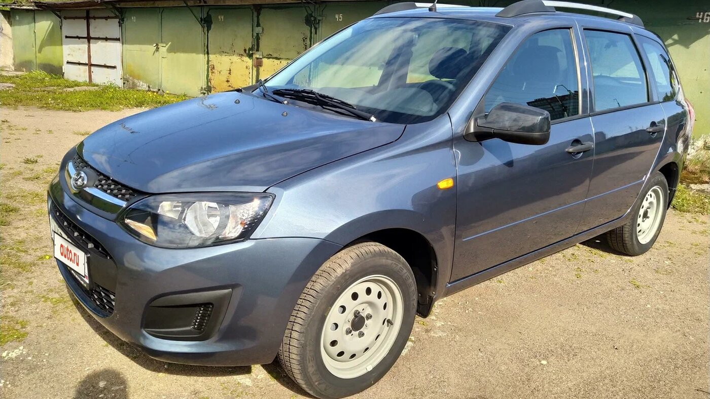 Девятилетнюю Lada Kalina продают по цене новой Granta из-за пробега 600 километров