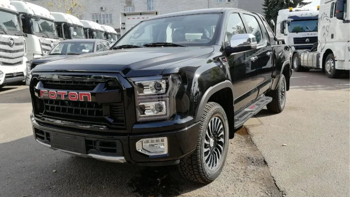 Китайский аналог пикапа Ford F-150 появился в России: известны цены