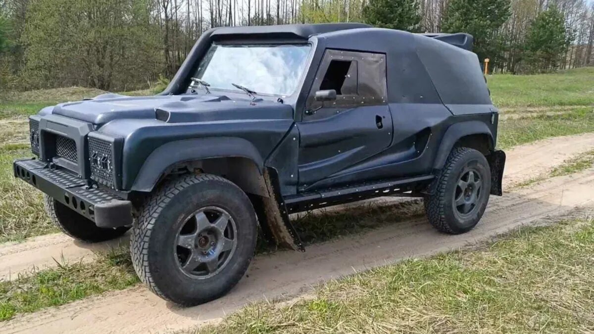 На Авто.ру продают экстремальный британский внедорожник Bowler Wildcat