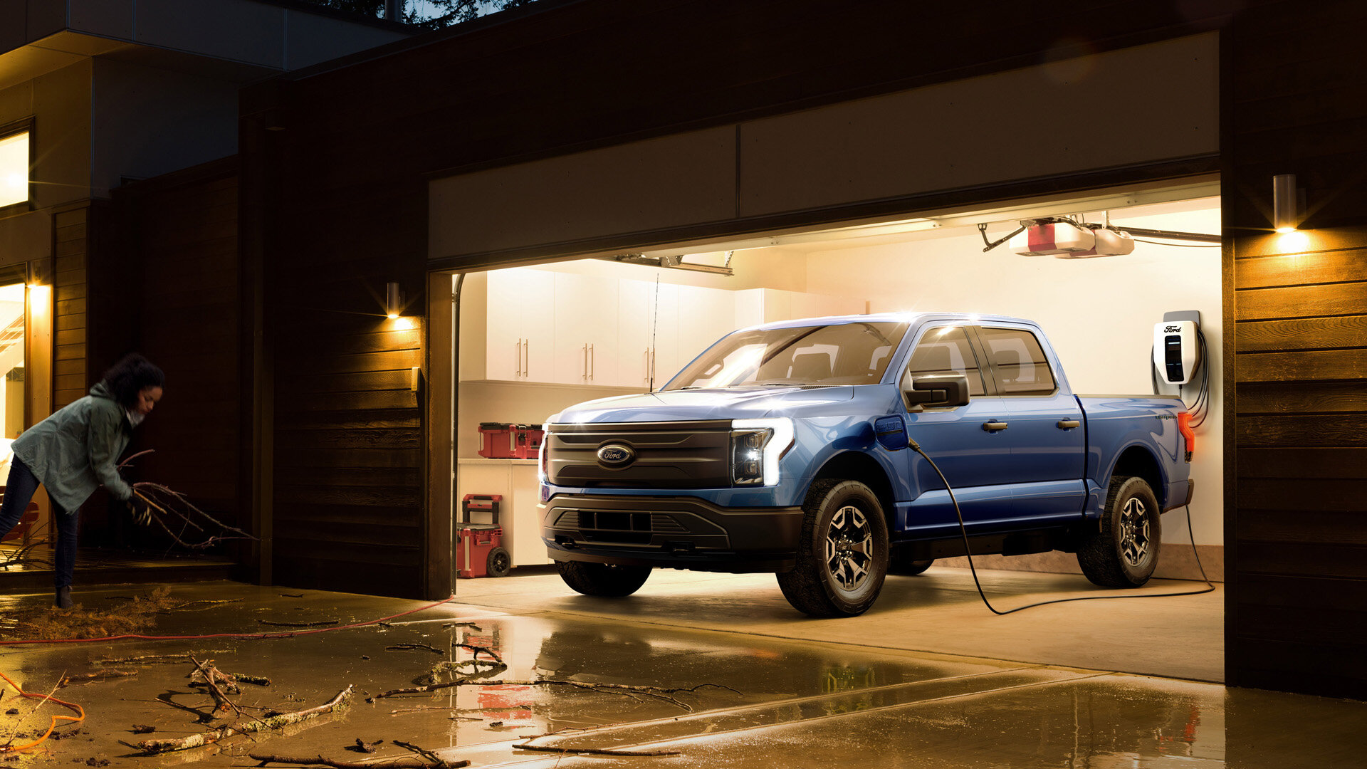 Пикап Ford F-150 Lightning может три дня обеспечивать электричеством частный дом