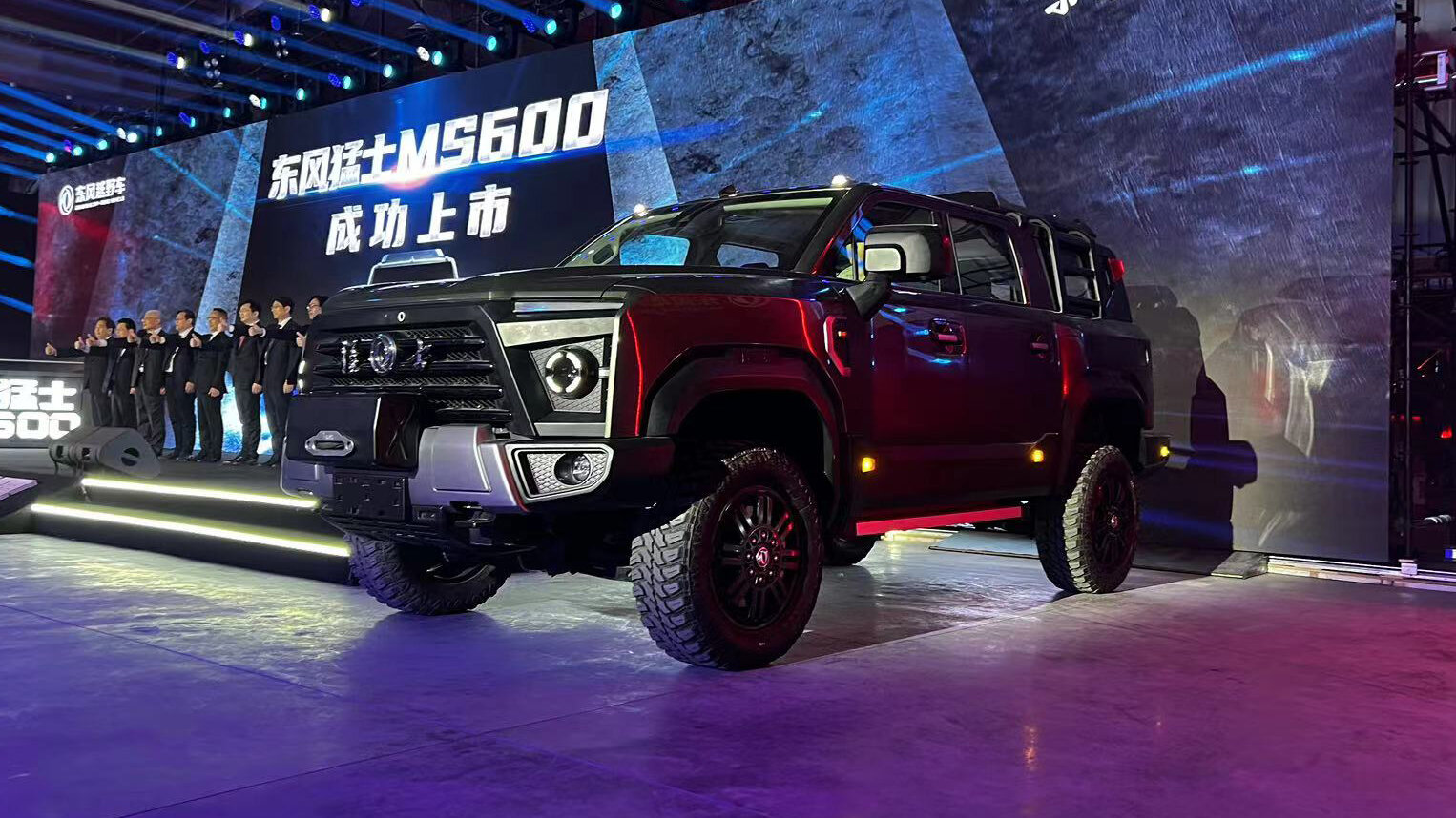 Dongfeng рассекретила огромный внедорожник Warrior MS20