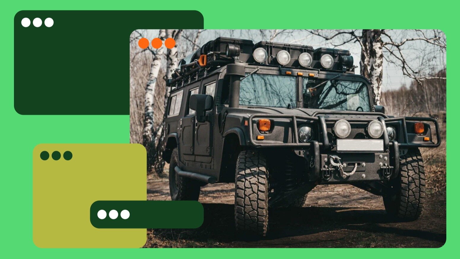 В продаже! Хардкорные американские вездеходы
