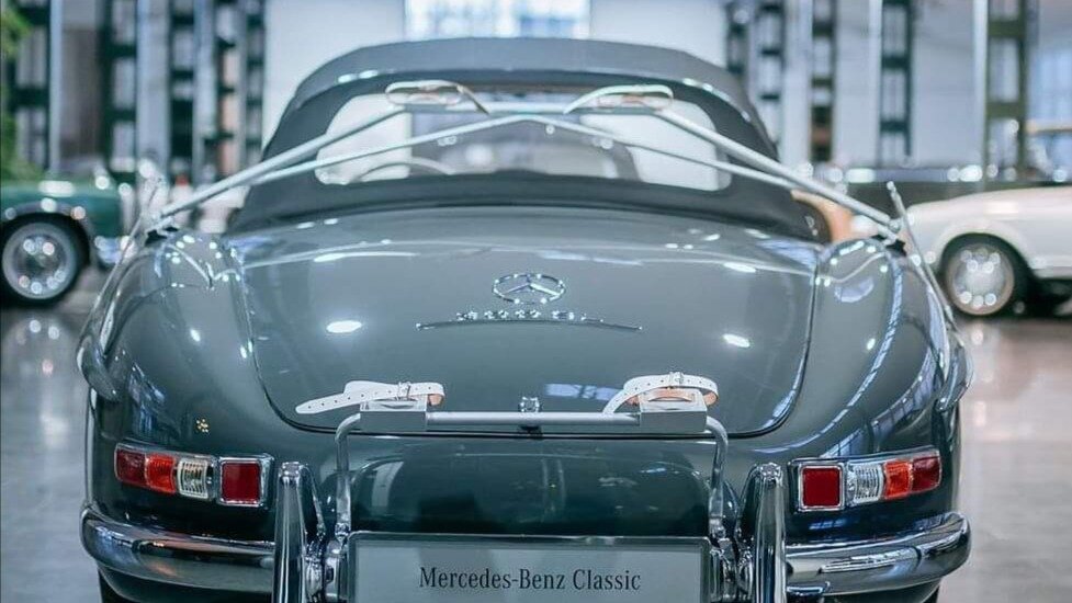 Mercedes-Benz возобновит выпуск лыжных багажников для модели 67-летней давности