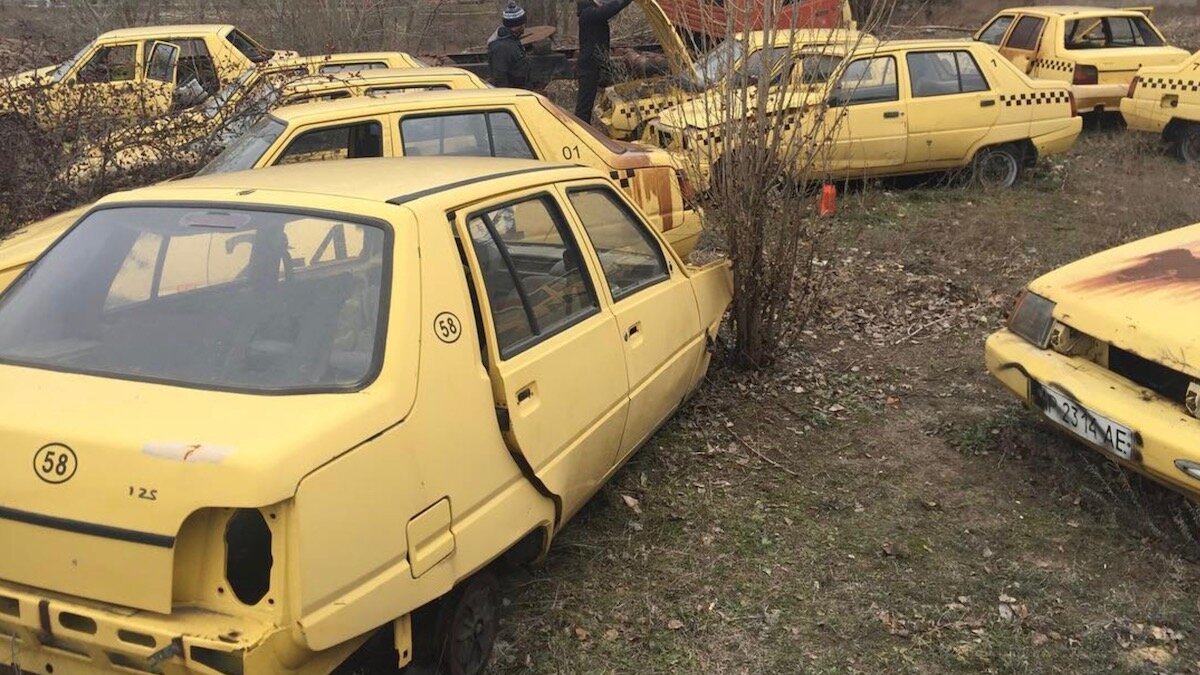 Найдено кладбище старых ЗАЗов