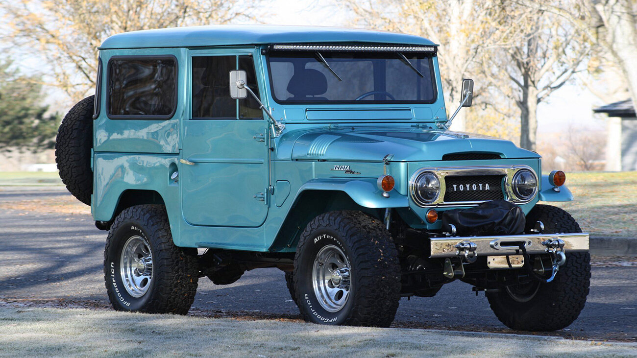 Бриллиант на колёсах: продаётся 56-летний Land Cruiser после тщательной реставрации