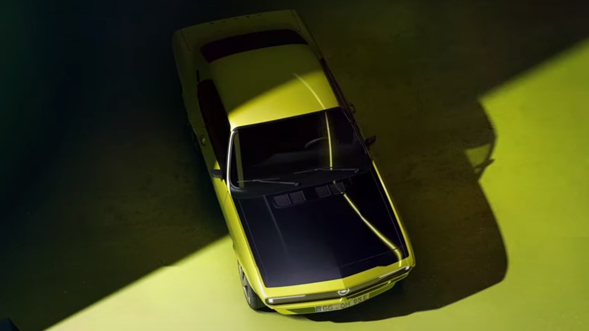 Исчезнувшее в 1970-х купе Opel вернётся к нам: это будет электрорестомод с LED-фарами