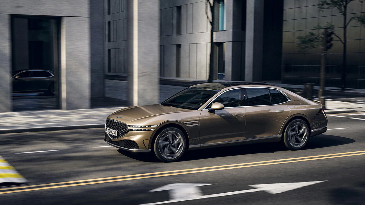 Рассекречен Genesis G90 нового поколения: отделка из газет, полноуправляемое шасси и новый двигатель