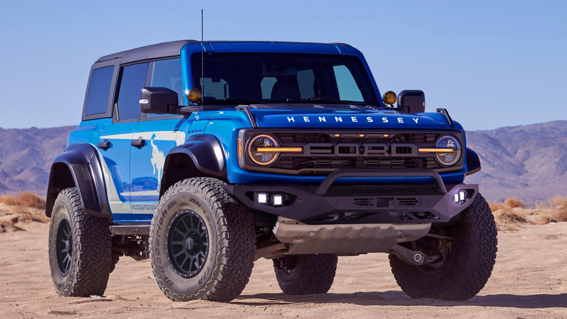 Тюнеры Hennessey представили прокачанный Ford Bronco с 507-сильным мотором
