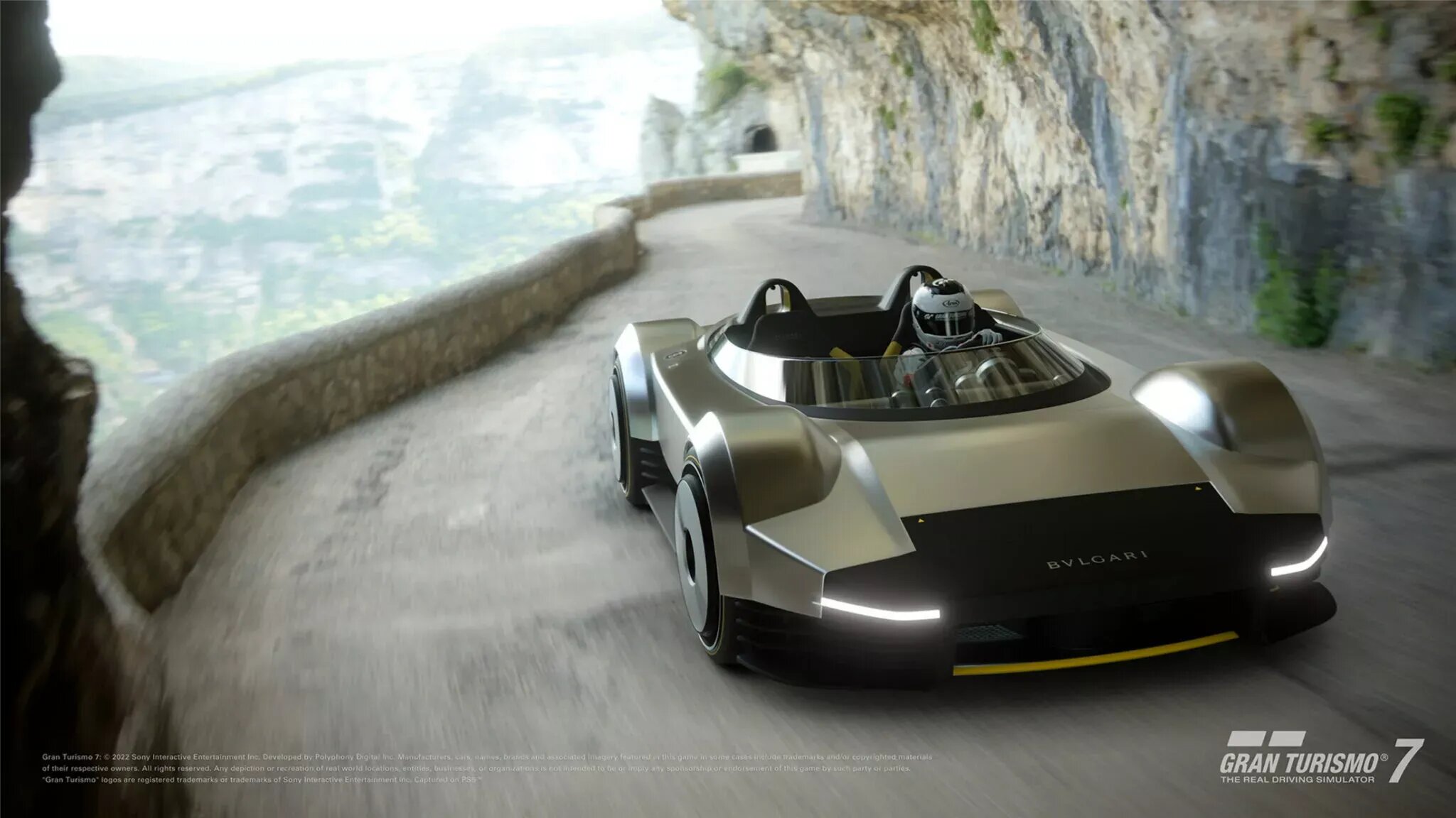 Производитель предметов роскоши Bulgari создал спорткар для видеоигры Gran Turismo