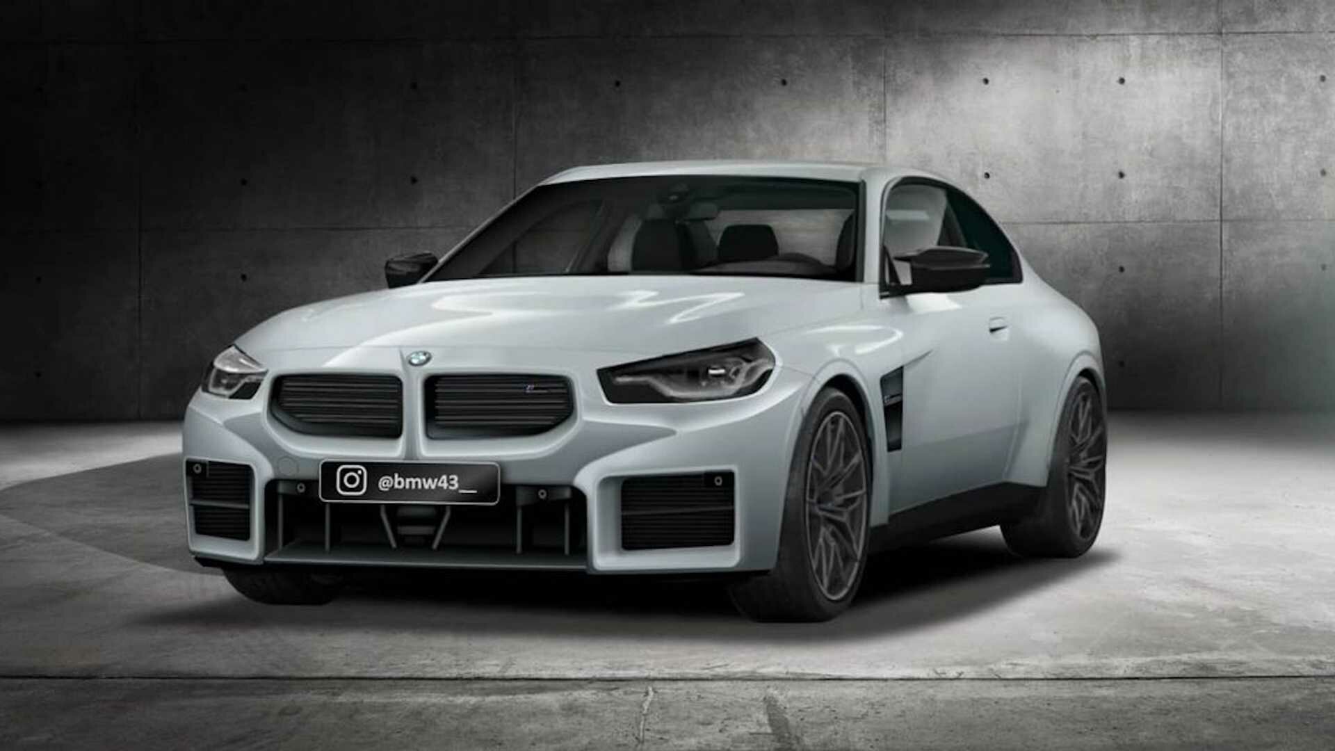 Появились фото переднего бампера для новой BMW M2 — и он странный