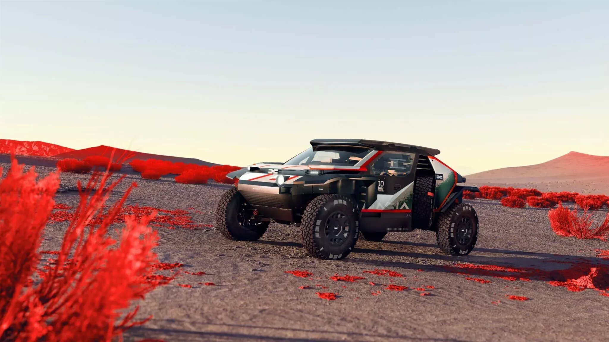Dacia представила Sandrider — 360-сильный внедорожник для «Дакара»