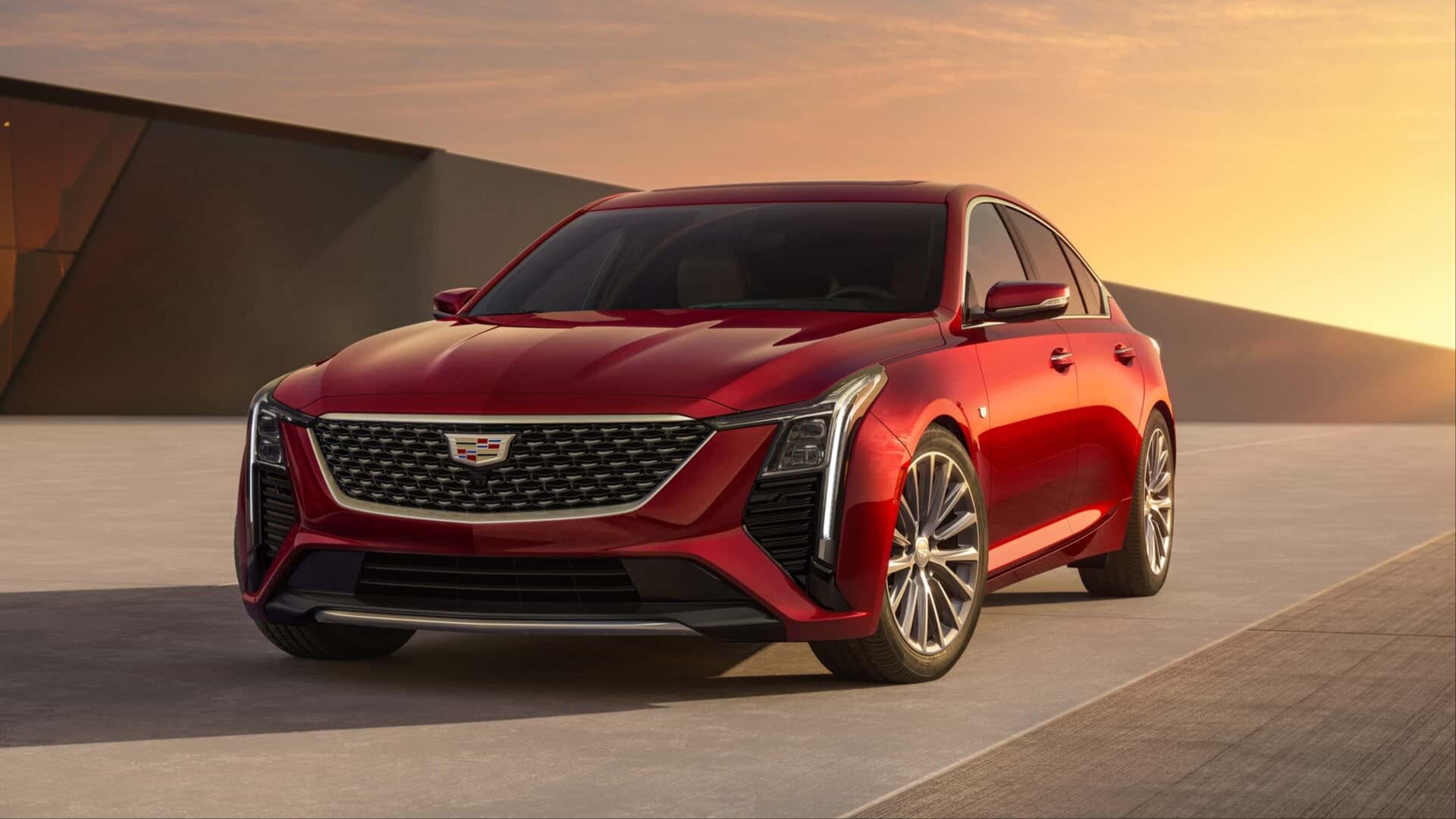 Обновлён седан Cadillac CT5: 33-дюймовый экран и автопилот