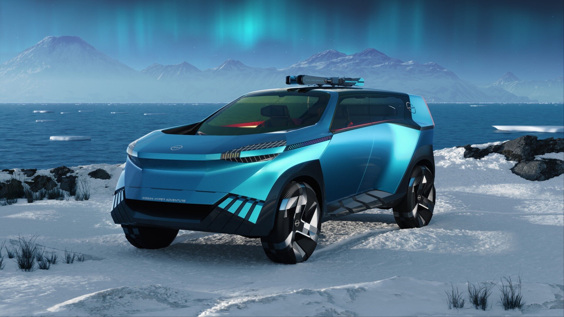 Nissan показал кроссовер Hyper Adventure с поворотными сиденьями и лестницей
