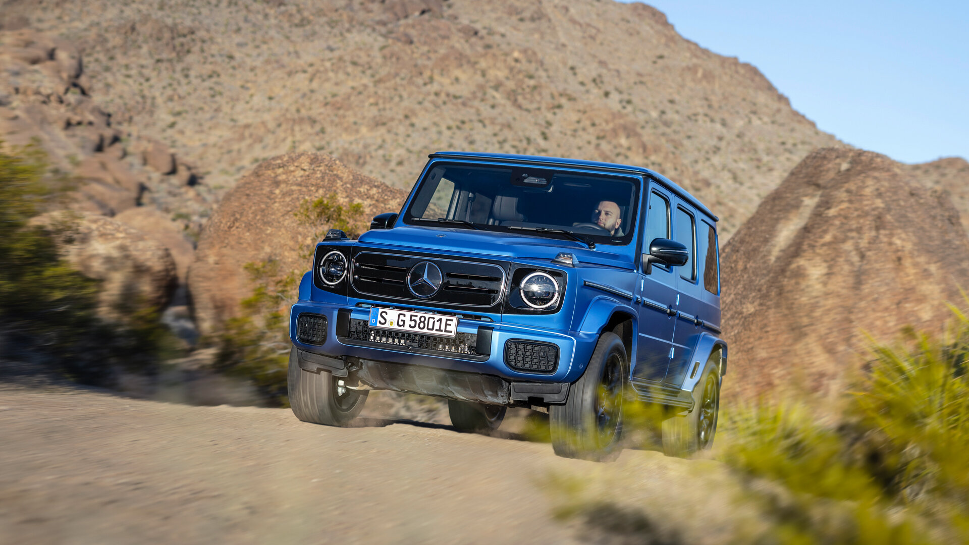 Представлен электрический Mercedes-Benz G-класса: 587 сил и виртуальные блокировки