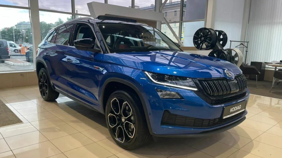 Новые кросс-купе Skoda Kodiaq GT из Китая появились на Авто.ру