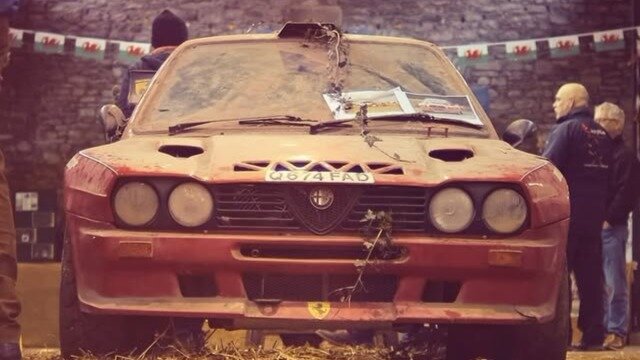 Раллийная Alfa Romeo с мотором Ferrari увидела свет после 28 лет простоя в гараже