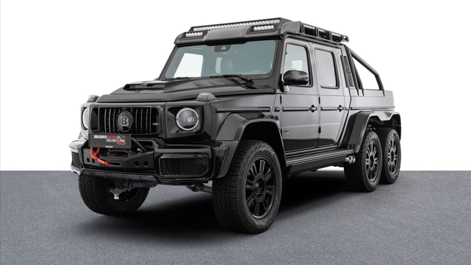 Шестиколёсный пикап от Brabus продают по цене семи обычных Mercedes-AMG G 63