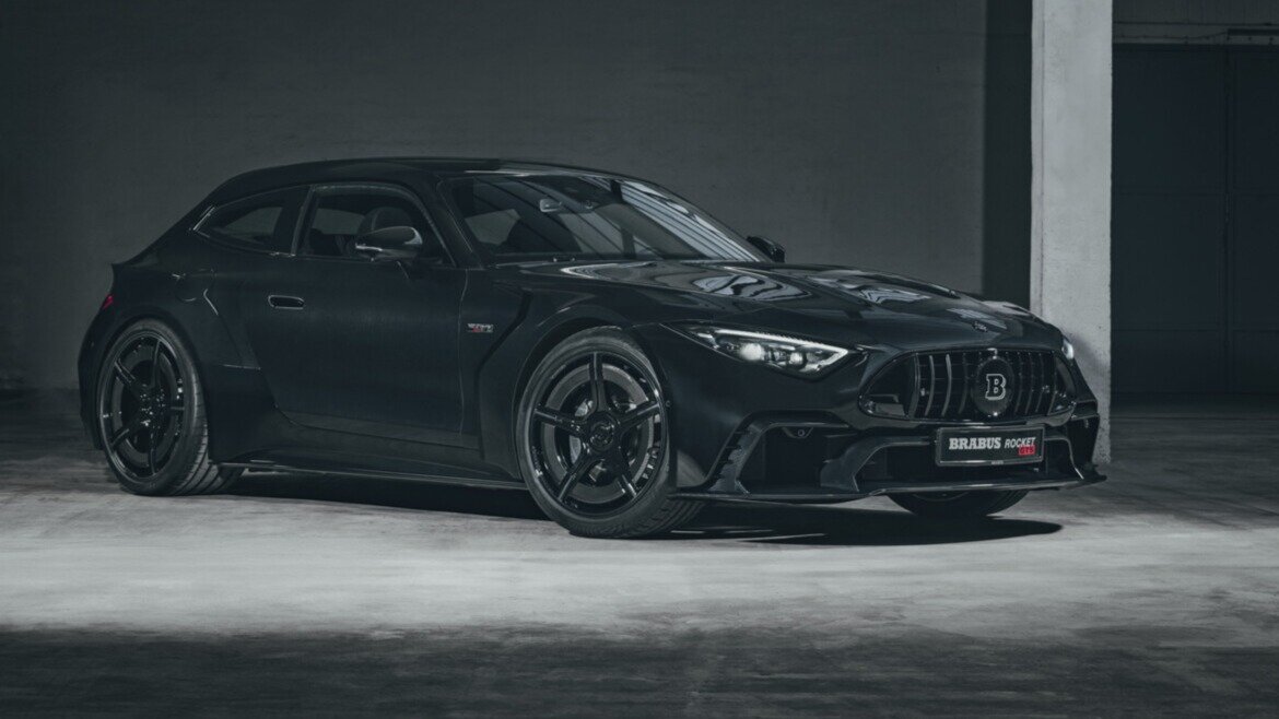 Ателье Brabus превратило кабриолет Mercedes-AMG SL в 1000-сильный шутинг-брейк Rocket GTS
