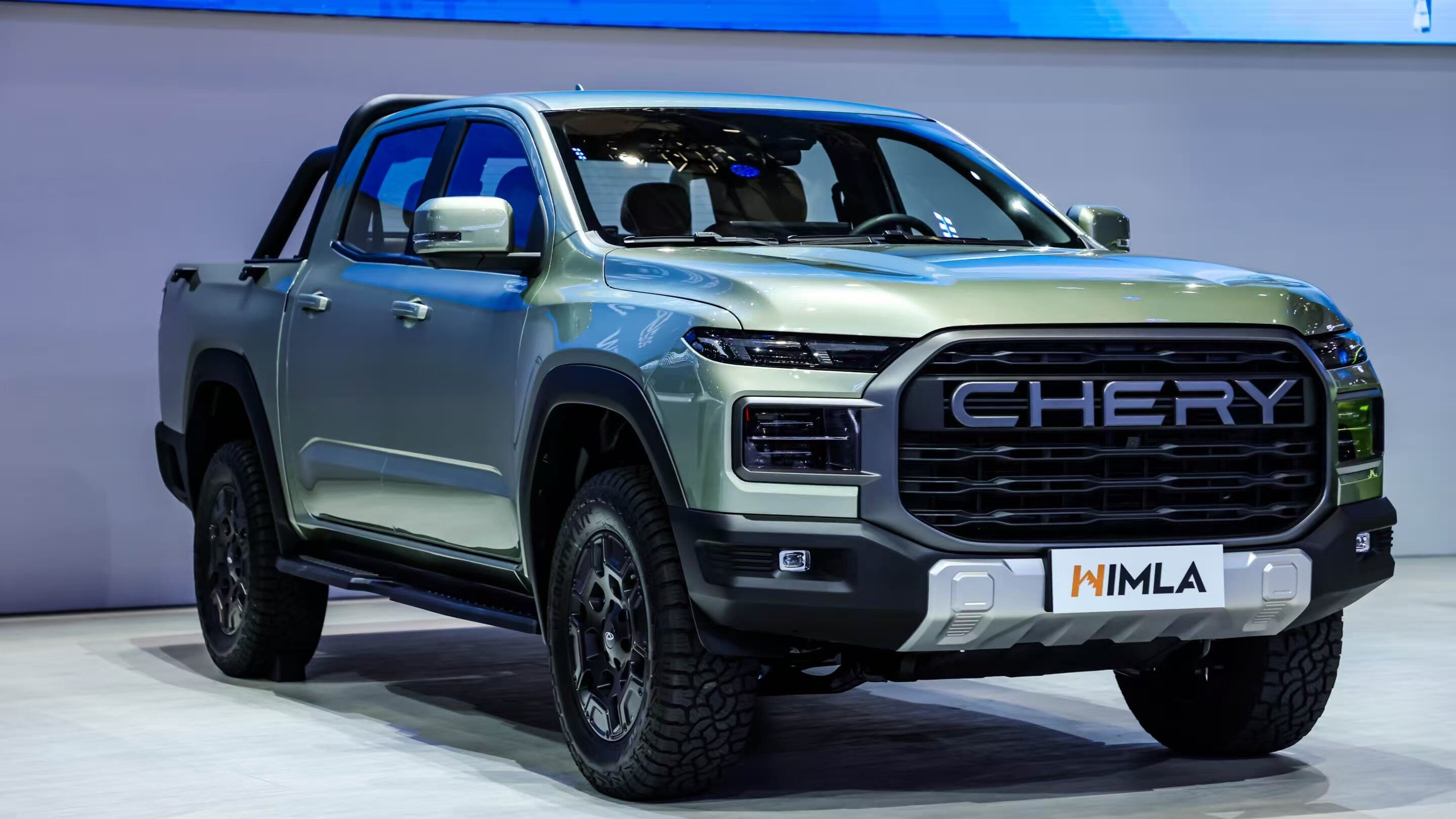В Шанхае показали необычный предсерийный Chery — это пикап