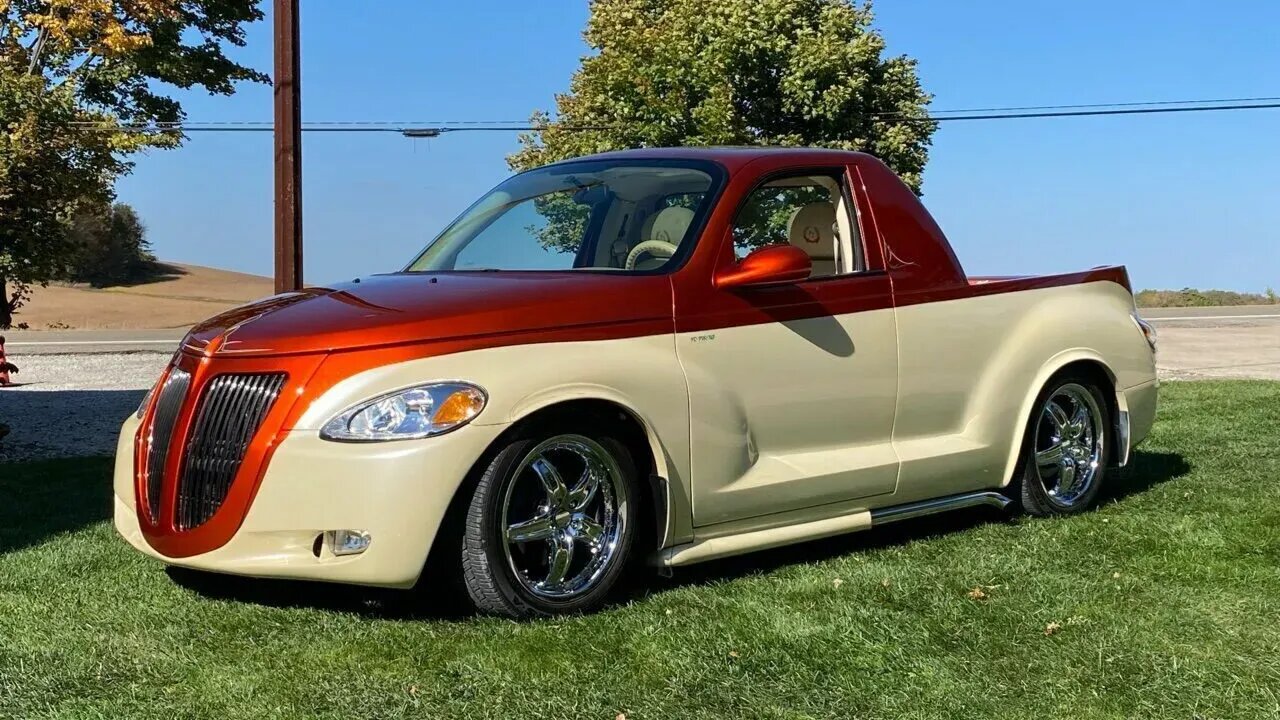 Chrysler PT Cruiser превратили в кастомный пикап и продают вчетверо дороже хэтчбеков