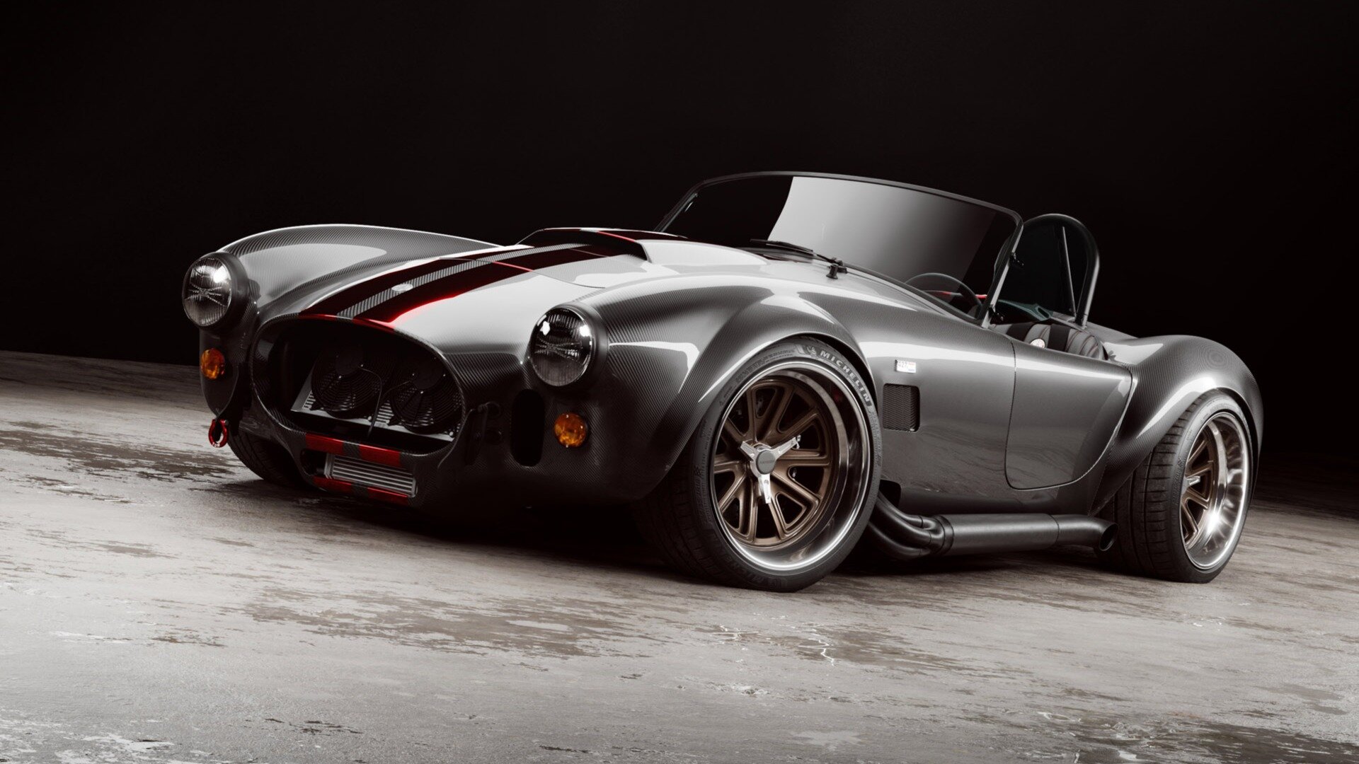 Представлена 1000-сильная Shelby Cobra с карбоновым кузовом — таких построят только 10