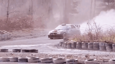 Раллийную Subaru WRX STI с мотором Ferrari вывели на тесты