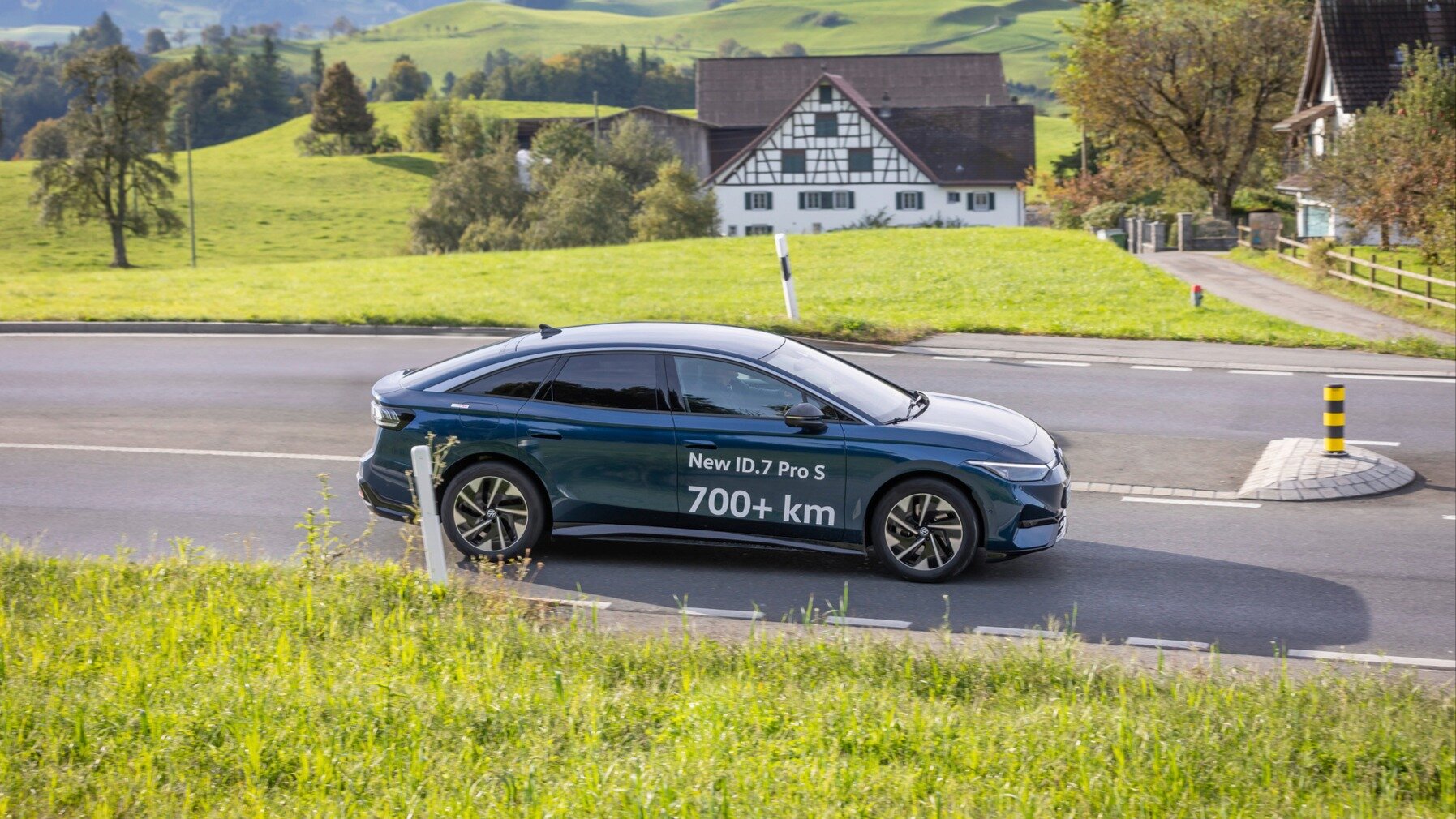 Электрокар Volkswagen ID.7 оказался гораздо дальнобойнее, чем заявлял производитель