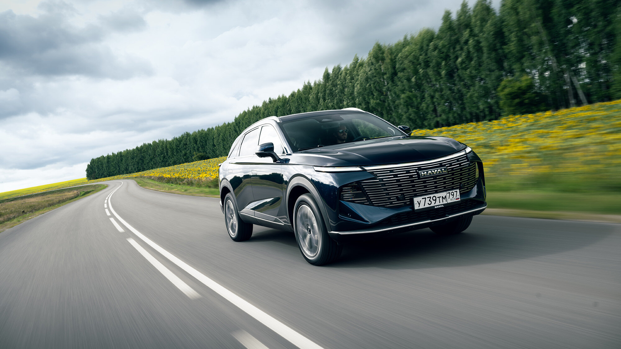 Первый тест нового Haval F7, в котором невозможно узнать предшественника