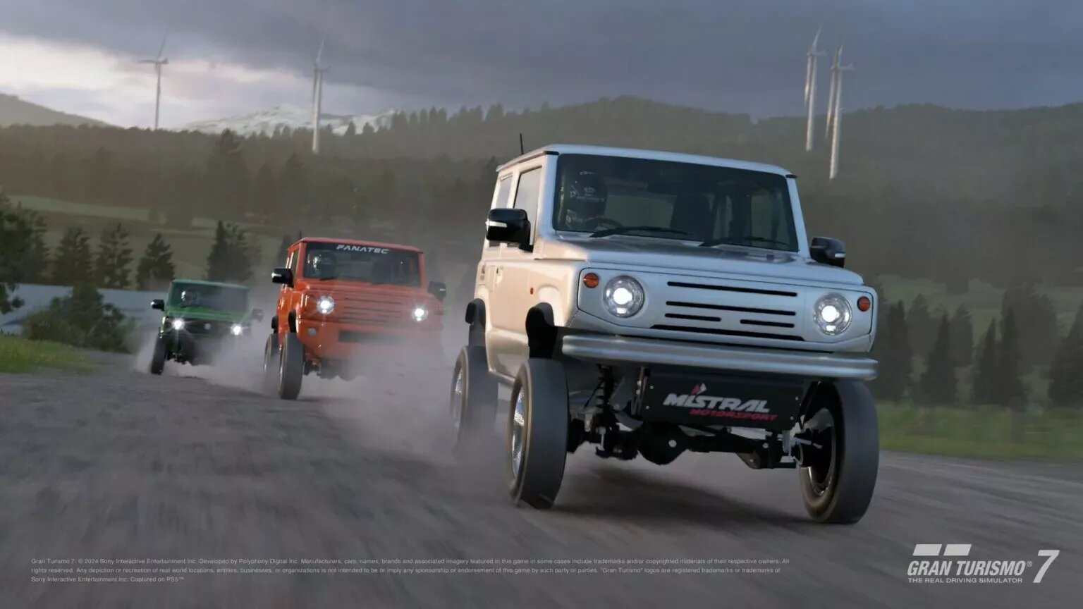 В Gran Turismo 7 добавили два суперкара и Suzuki Jimny