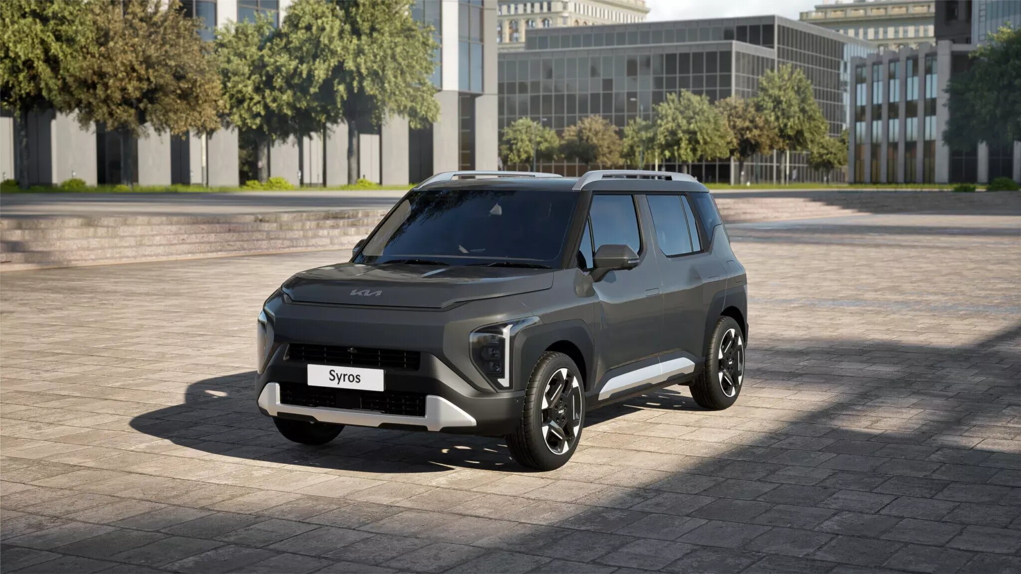 Kia показала маленький кроссовер Syros