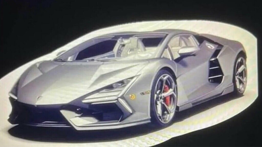 Внешность преемника Lamborghini Aventador полностью раскрыли до премьеры
