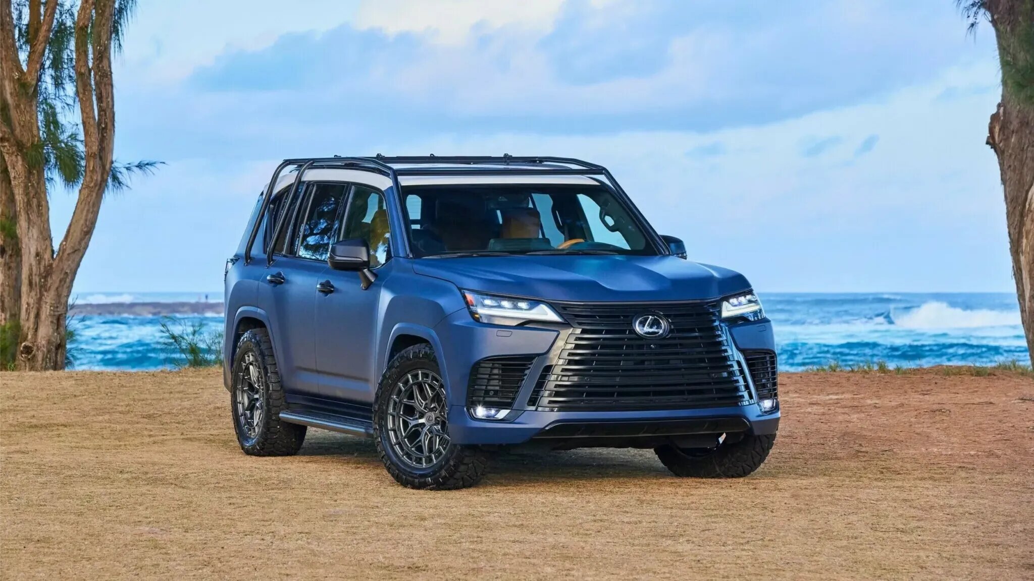 Lexus показал внедорожник LX для сёрферов