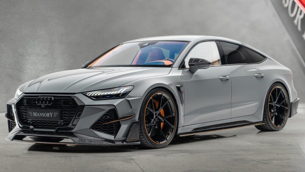 В Mansory сделали Audi RS 7 1050-сильным и с ярко-оранжевым салоном