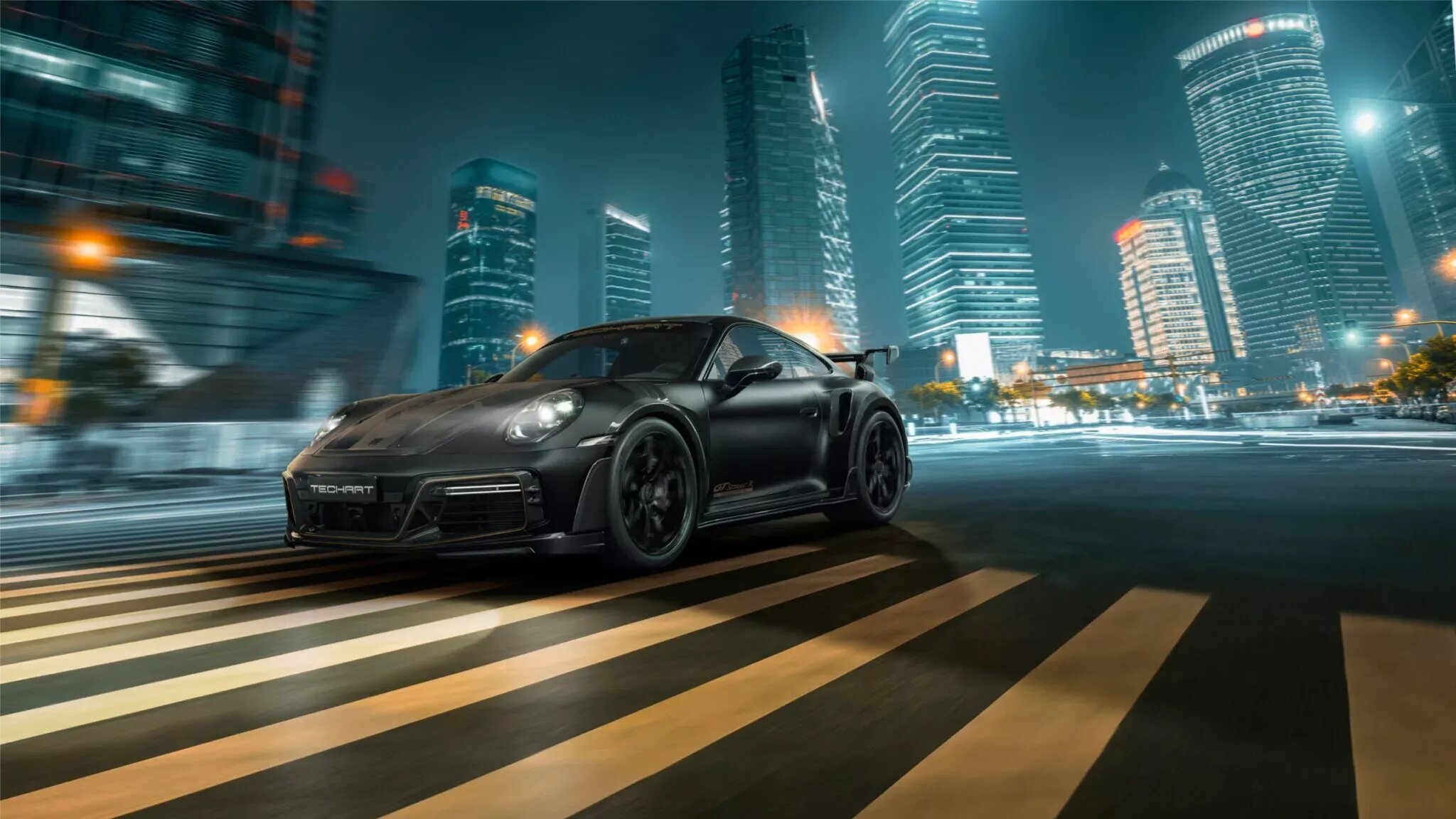 Ателье Techart показало Monochrome — 800-сильную юбилейную версию Porsche 911