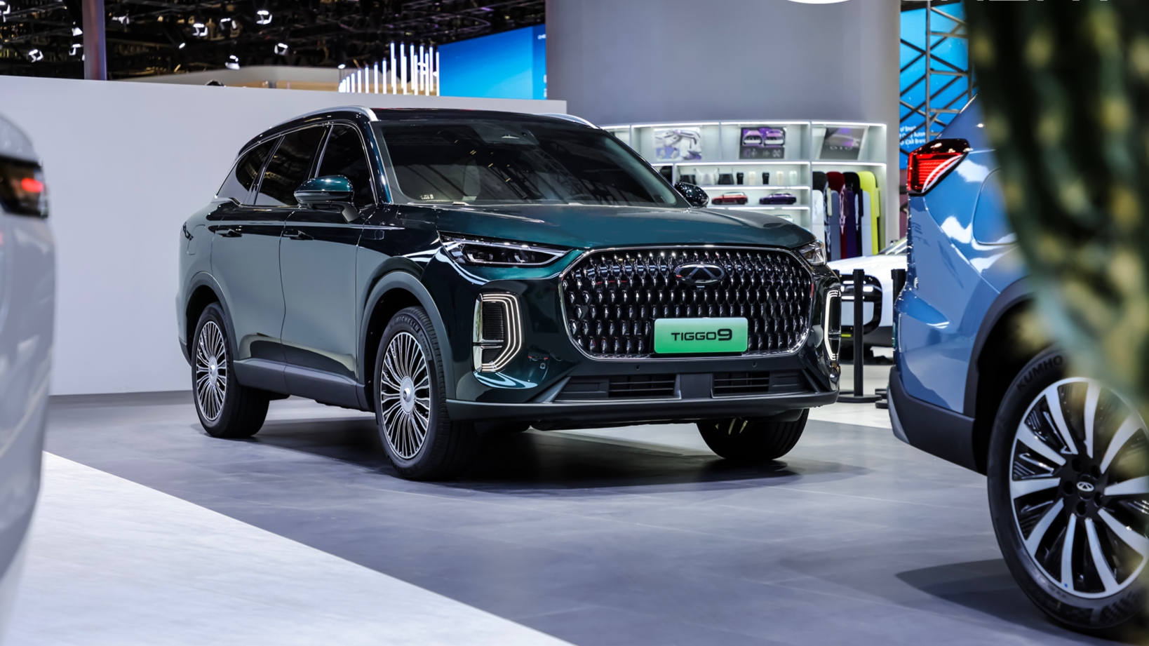 В Шанхае дебютировал гибридный Chery Tiggo 9 CSH на новой платформе