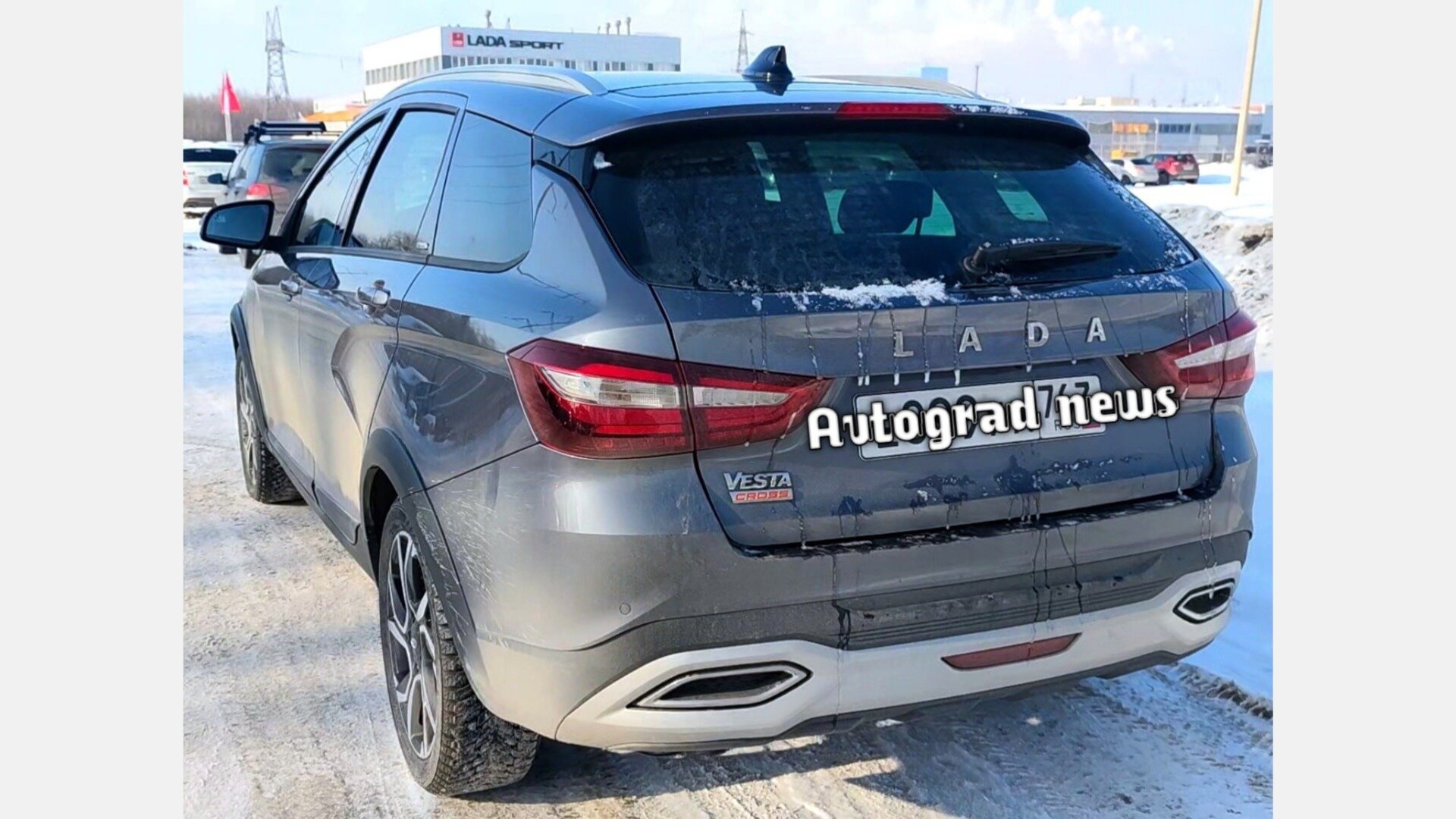 На АвтоВАЗе собрали прототип Lada Vesta NG Sport в кузове универсал