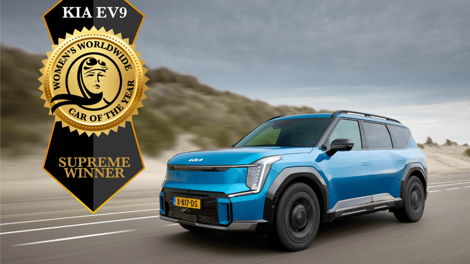 Kia EV9 стал автомобилем года по мнению женщин