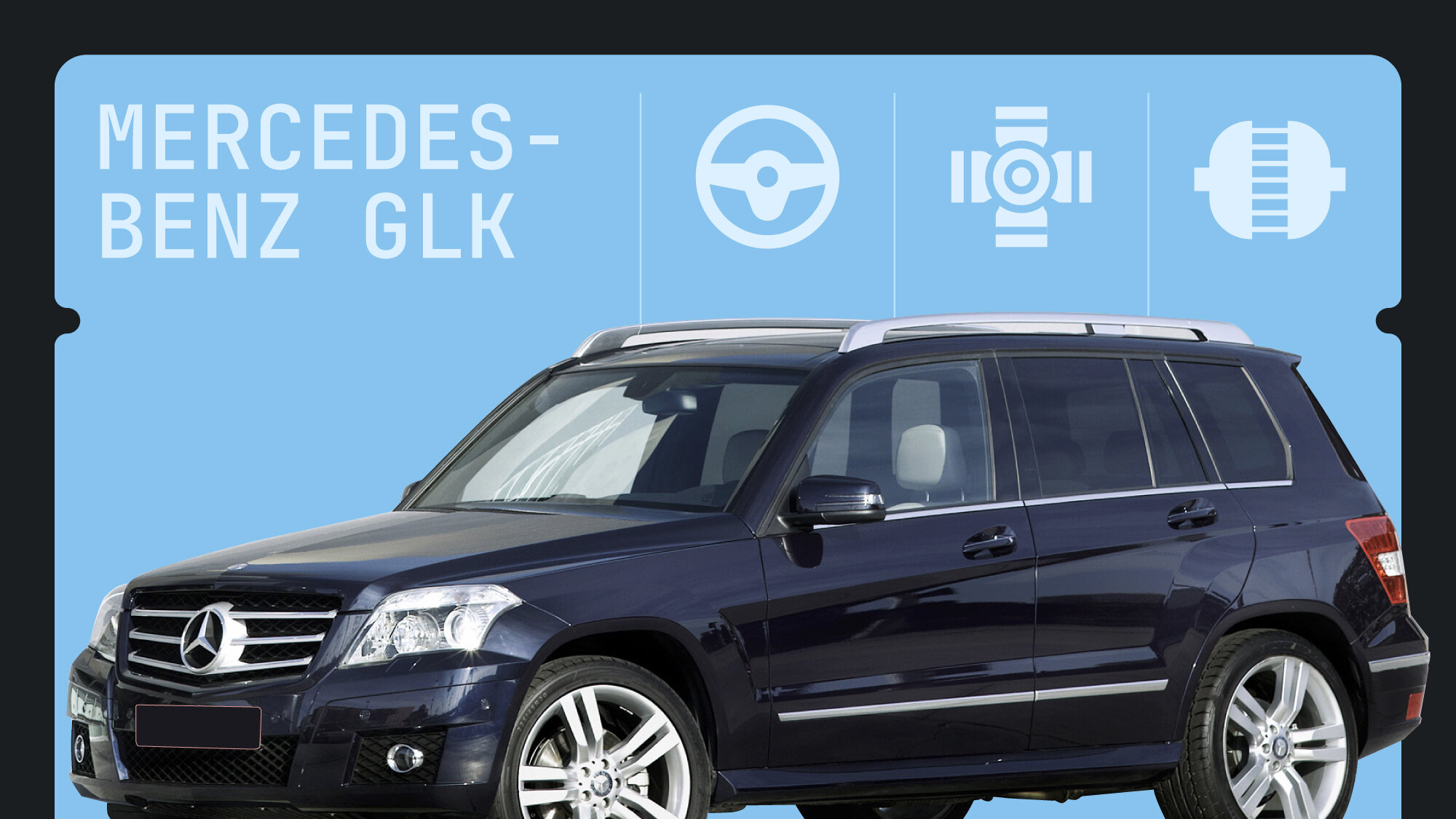 Что ломается в Mercedes-Benz GLK: топ-6 неисправностей немецкого кроссовера
