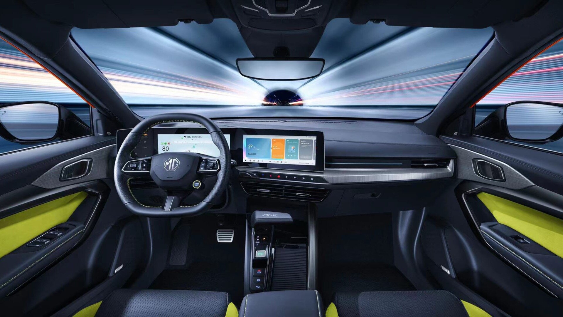 Посмотрите на интерьер нового кроссовера MG One: похоже на BMW iX?
