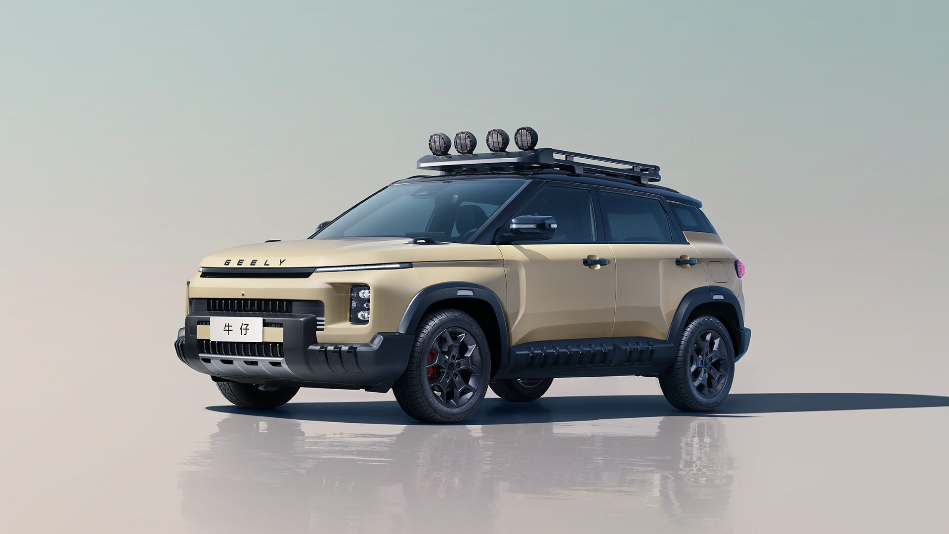 Марка Geely рассекретила дешёвый кроссовер Cowboy для путешествий