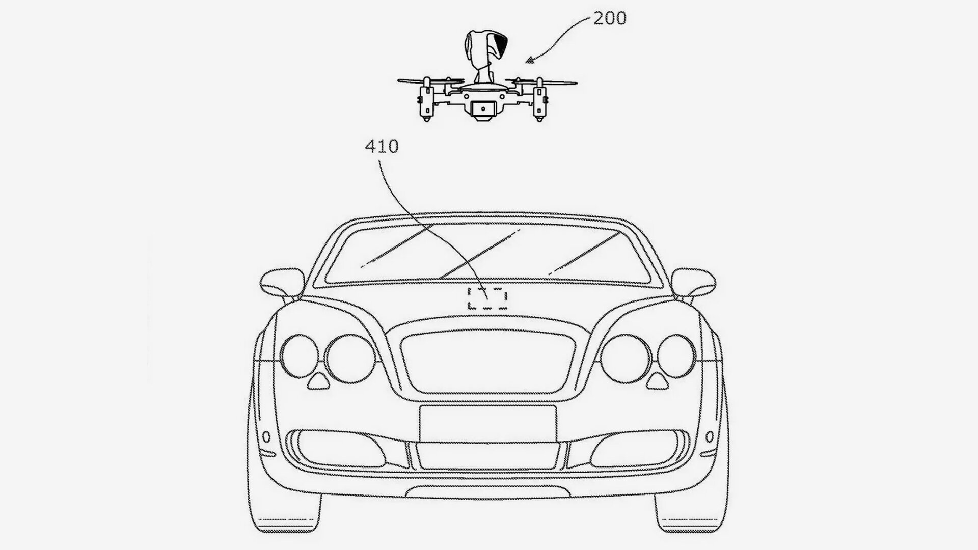 Bentley разрабатывает автомобильный дрон для поиска парковок