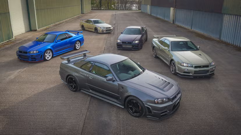 Коллекцию Nissan Skyline GT-R R34 на 3 миллиона евро пустят с молотка