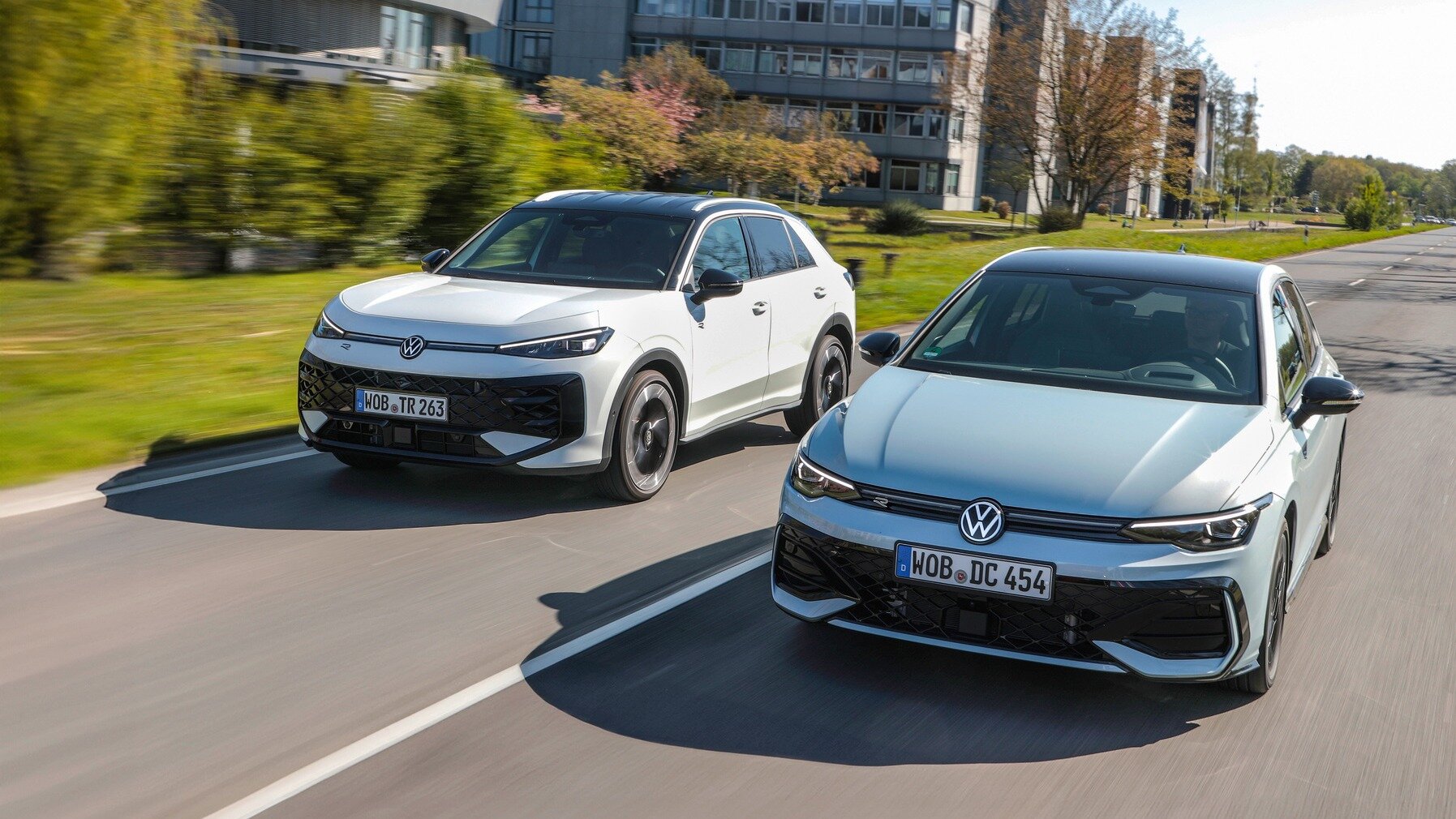 Volkswagen Golf и T-Roc стали экономичными гибридами