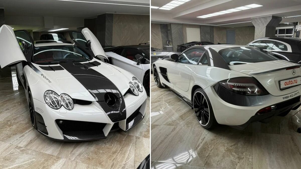 На Авто.ру продают очень дорогой Mercedes-Benz SLR McLaren с тюнингом от Mansory