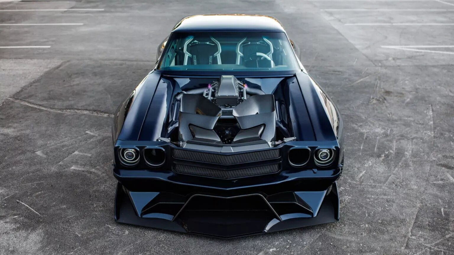Представлен сумасшедший рестомод Chevrolet Chevelle: больше 2800 сил и детали из 3D-принтера