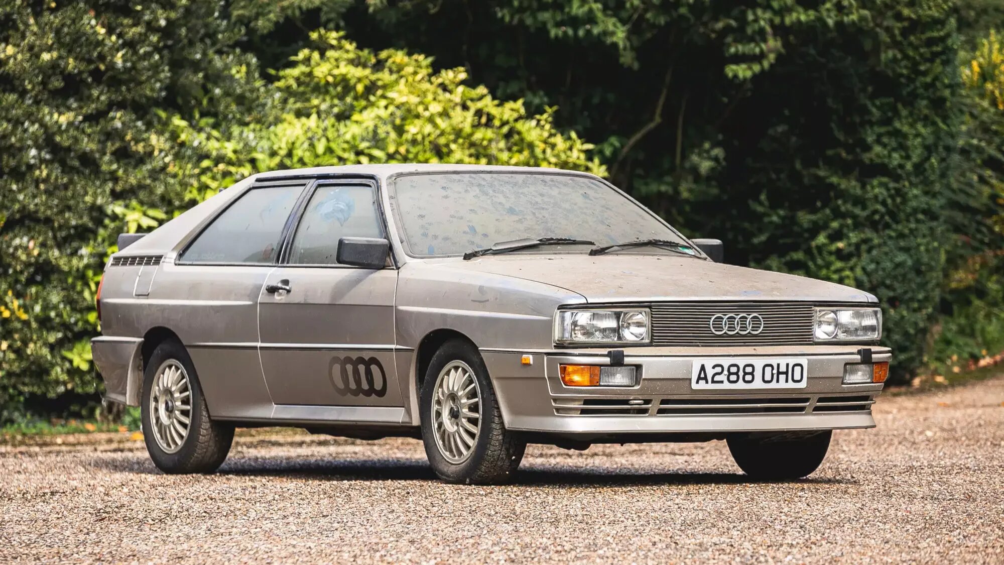 Культовый спорткар Audi Quattro, который 39 лет пробыл на одной ферме, выставили на аукцион