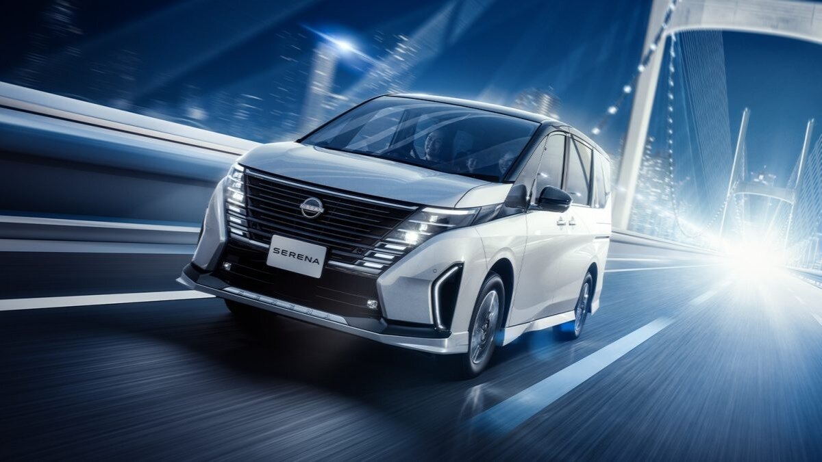 Представлен минивэн Nissan Serena нового поколения: два гибрида и автопилот