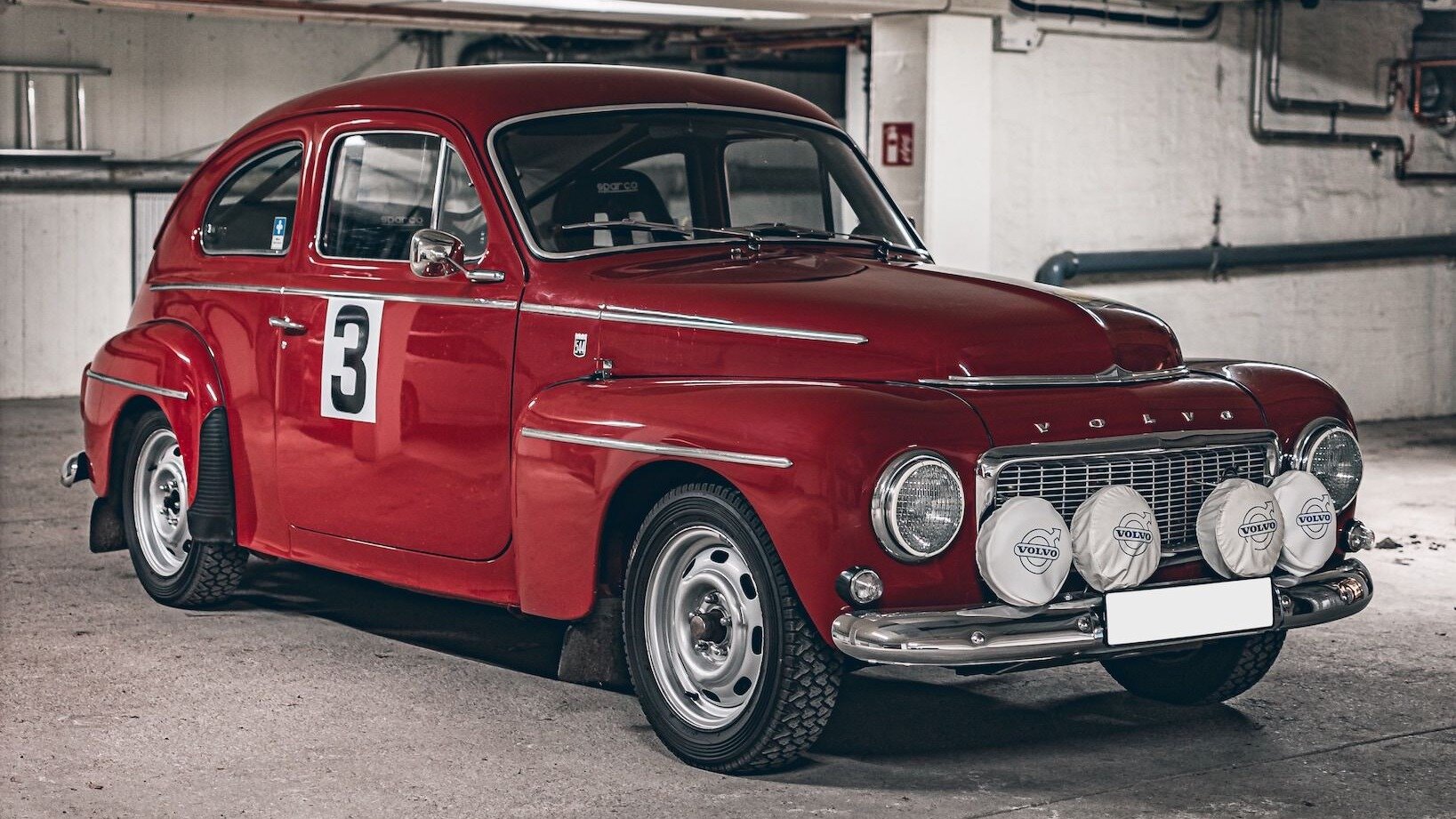 На продажу выставлен редкий 57-летний Volvo PV544, участвовавший в ралли